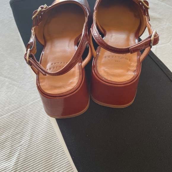 Sezane Paula Babies Polished Camel - Size 5 - Picture 4 of 4